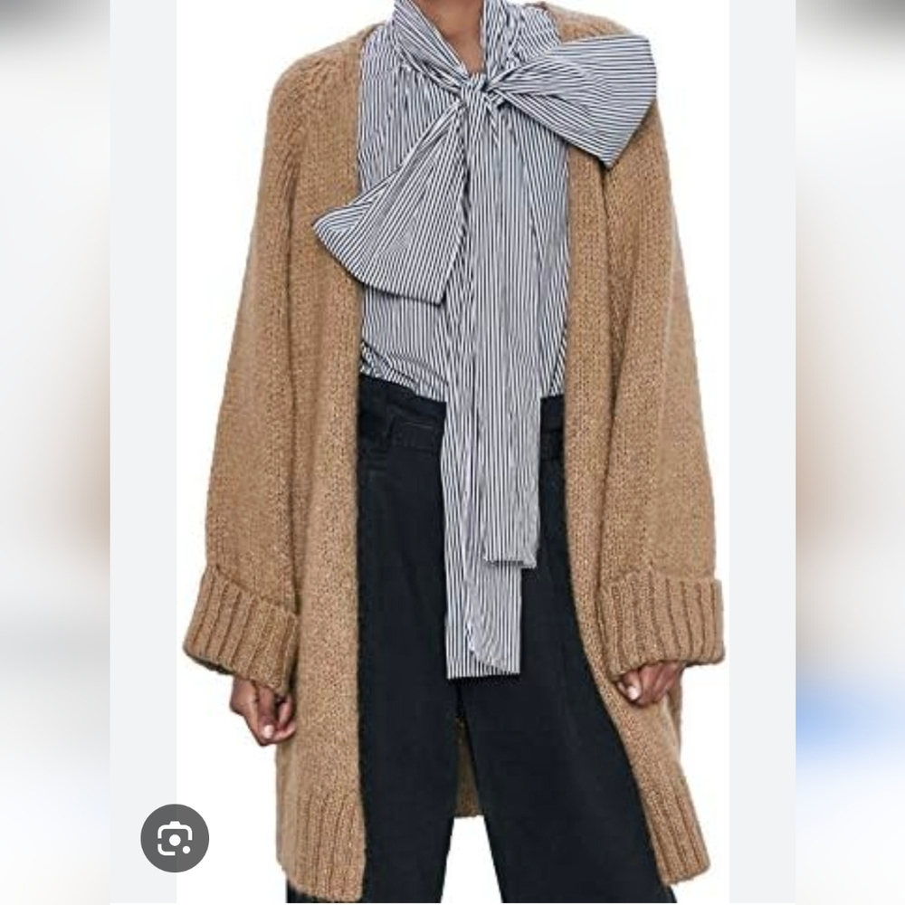Zara Women's Cozy Open Front Cardigan